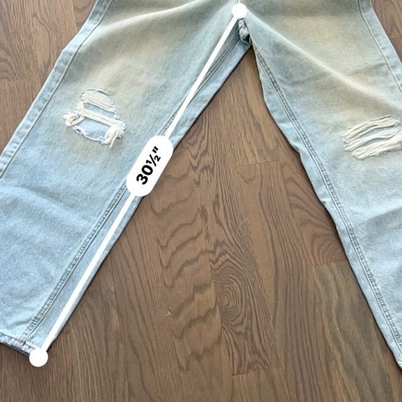 BDG High Rise Loose Baggy Jeans Size 27 Retro Vintage Boyfriend y2k J - Picture 5 of 6